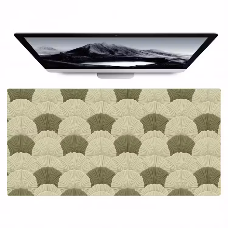 Bureau onderlegger - Bladeren - Structuur - Groen — 1