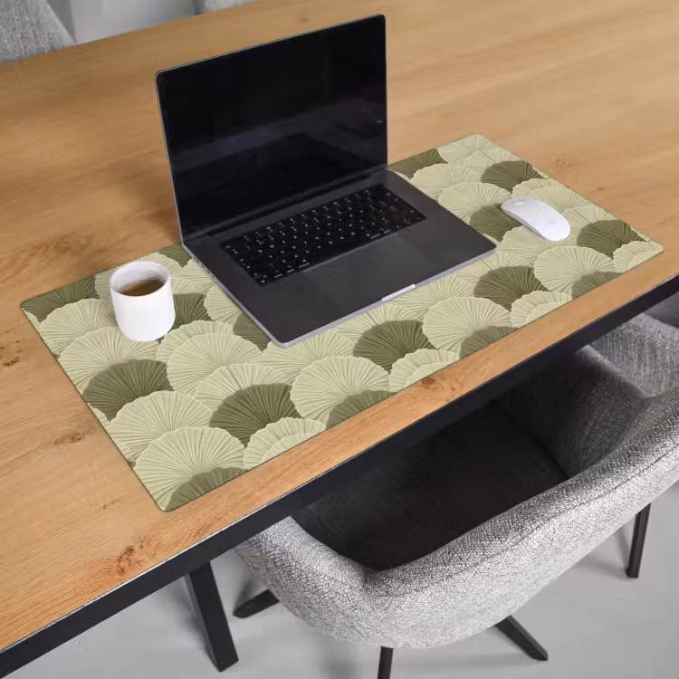 Bureau onderlegger - Bladeren - Structuur - Groen — 3
