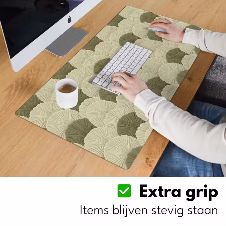 Bureau onderlegger - Bladeren - Structuur - Groen — 6
