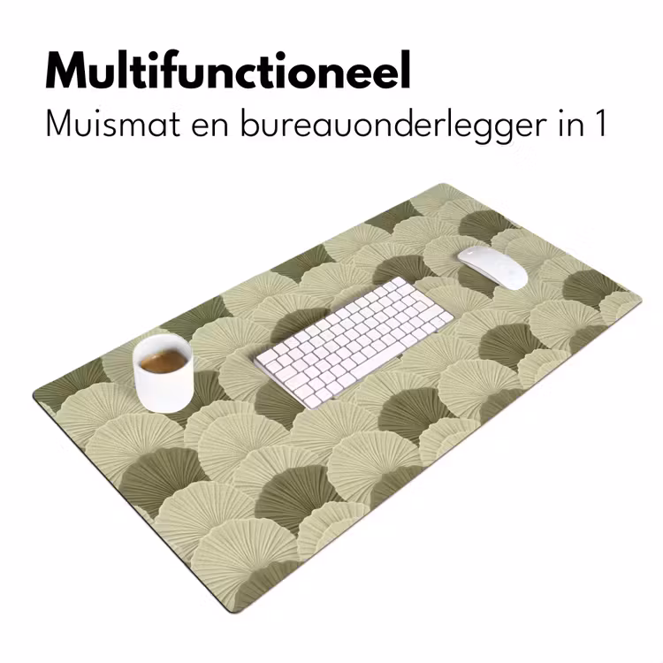 Bureau onderlegger - Bladeren - Structuur - Groen — 7