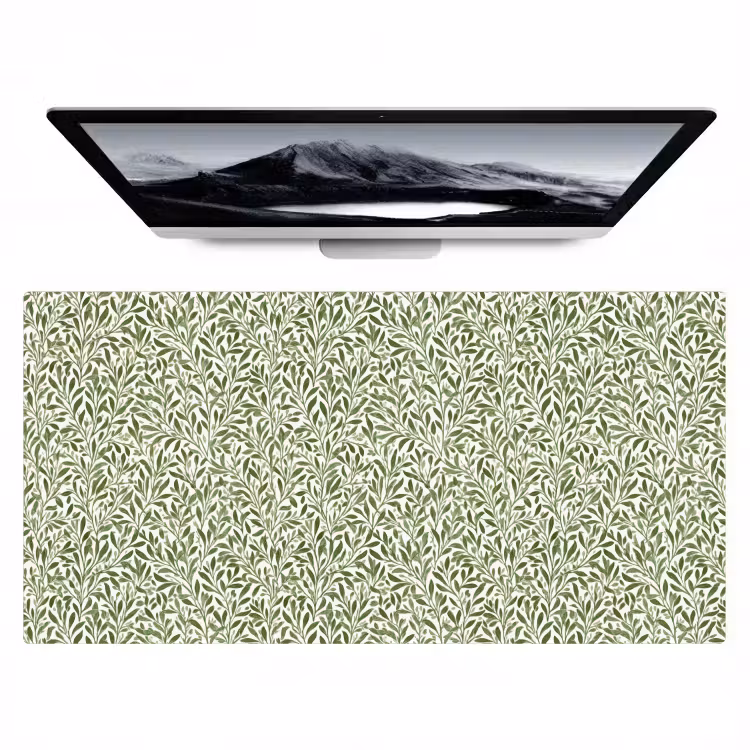 Bureau onderlegger - Botanisch - Takken - Groen — 1