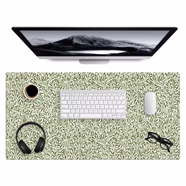 Bureau onderlegger - Botanisch - Takken - Groen — 4