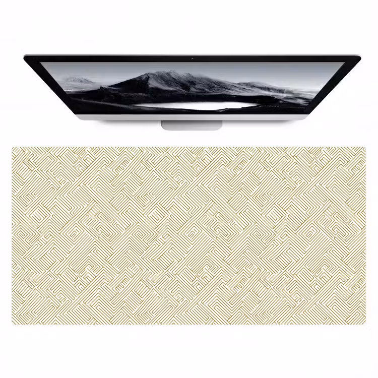 Bureau onderlegger - Geometrisch - Lijnen - Groen — 1