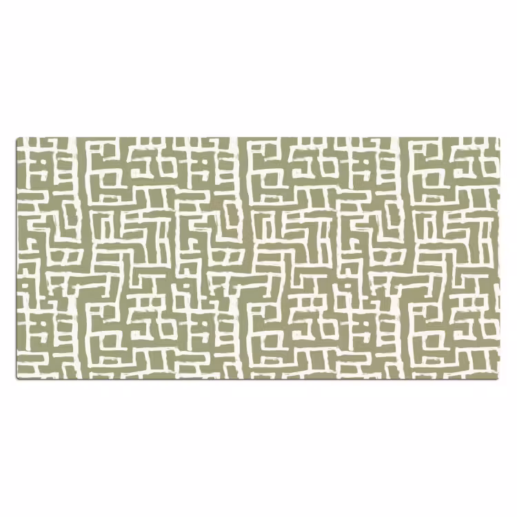 Bureau onderlegger - Grafisch - Patroon - Groen — 2