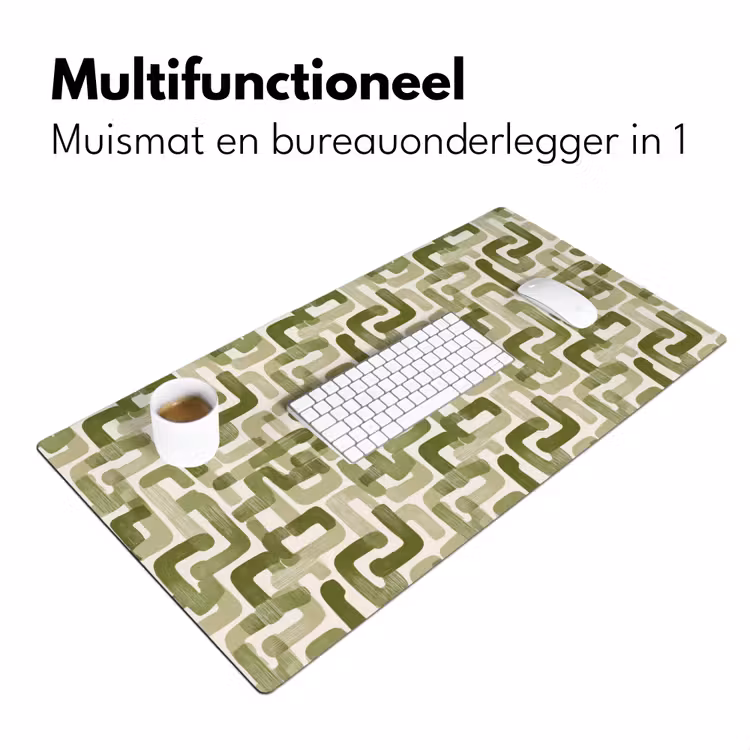 Bureau onderlegger - Modern - Grafisch - Groen — 7