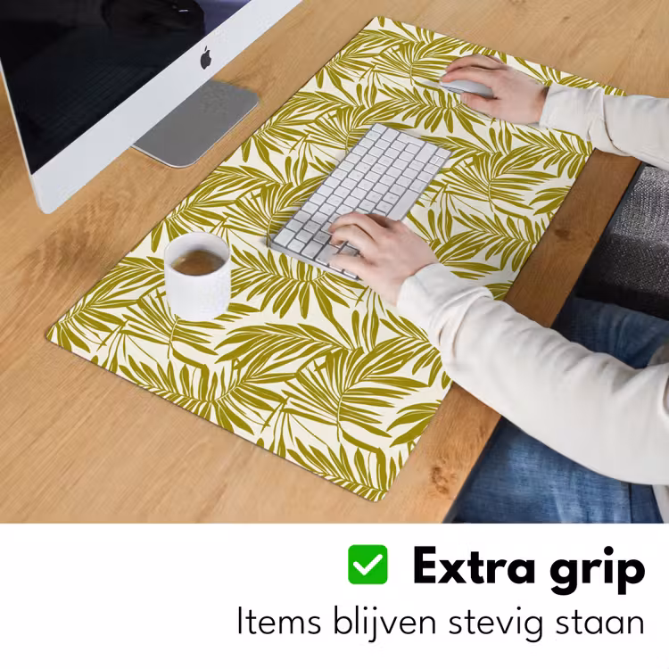 Bureau onderlegger - Palmblad - Patroon - Groen — 6