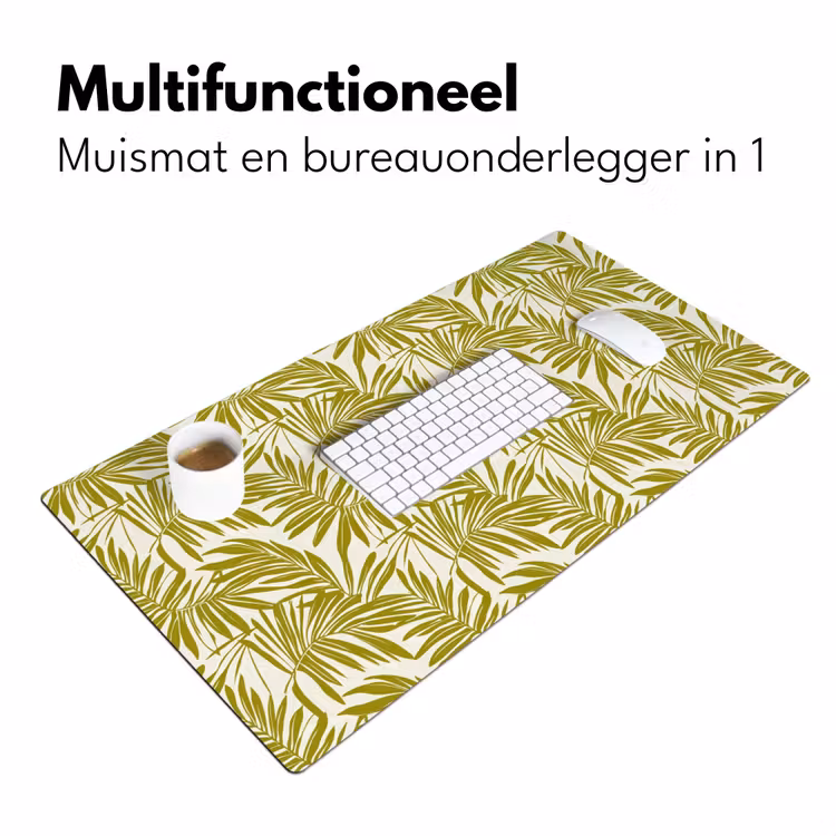 Bureau onderlegger - Palmblad - Patroon - Groen — 7