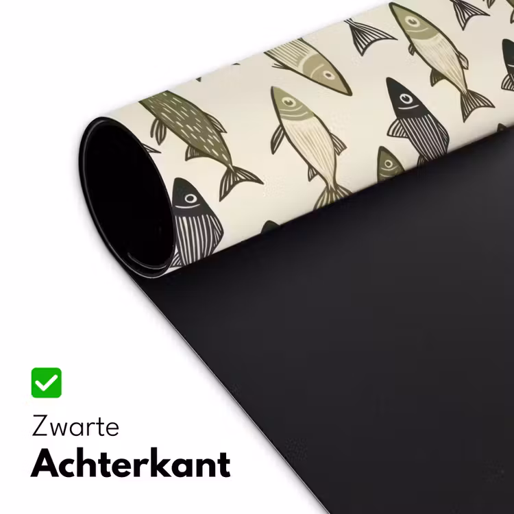 Bureau onderlegger - Vissen - Klassiek - Groen — 5