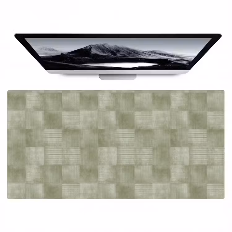 Bureau onderlegger - Vlakken - Rustiek - Groen — 1