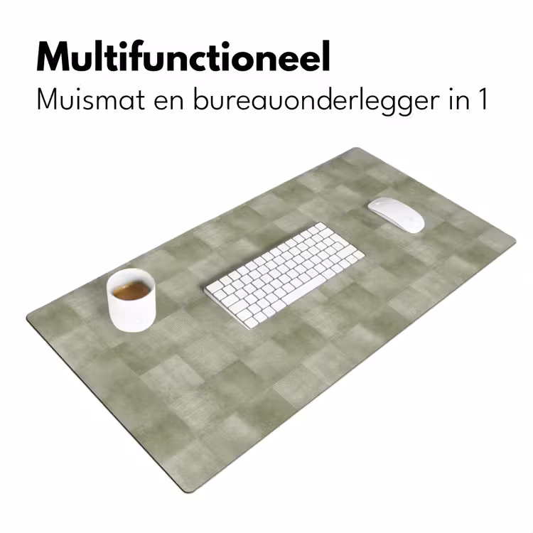 Bureau onderlegger - Vlakken - Rustiek - Groen — 7