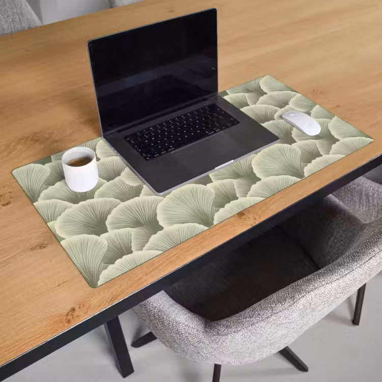 Bureau onderlegger - Waaier - Blad - Groen — 3
