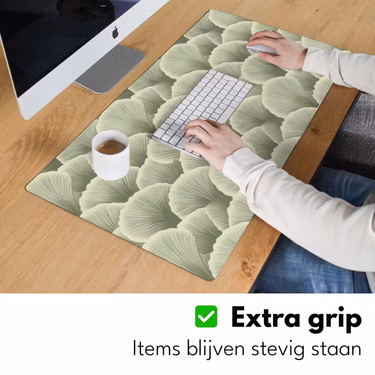 Bureau onderlegger - Waaier - Blad - Groen — 6