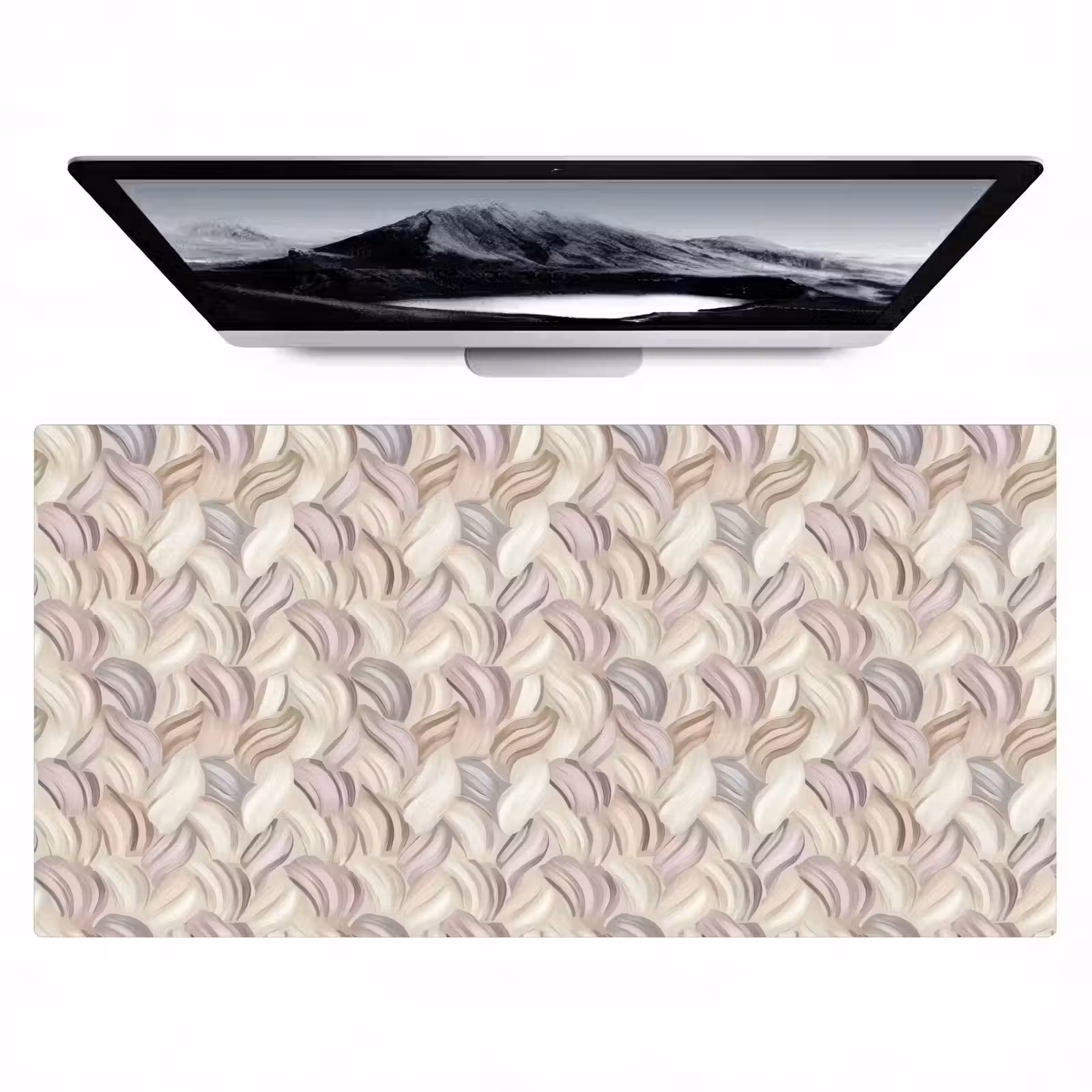 Bureau onderlegger - Abstract - Golvend - Pastel — 1