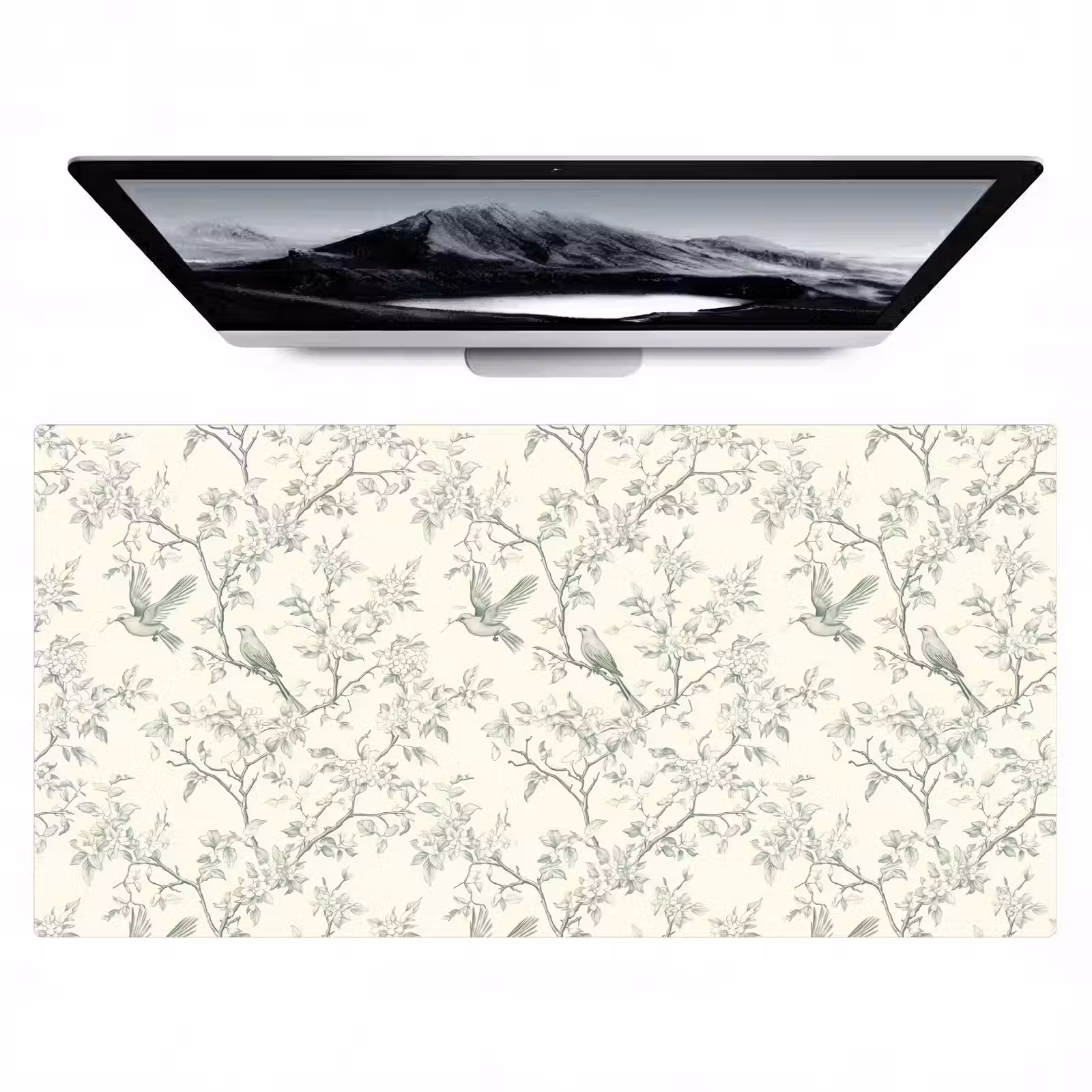 Bureau onderlegger - Klassiek - Vogels - Groen — 1