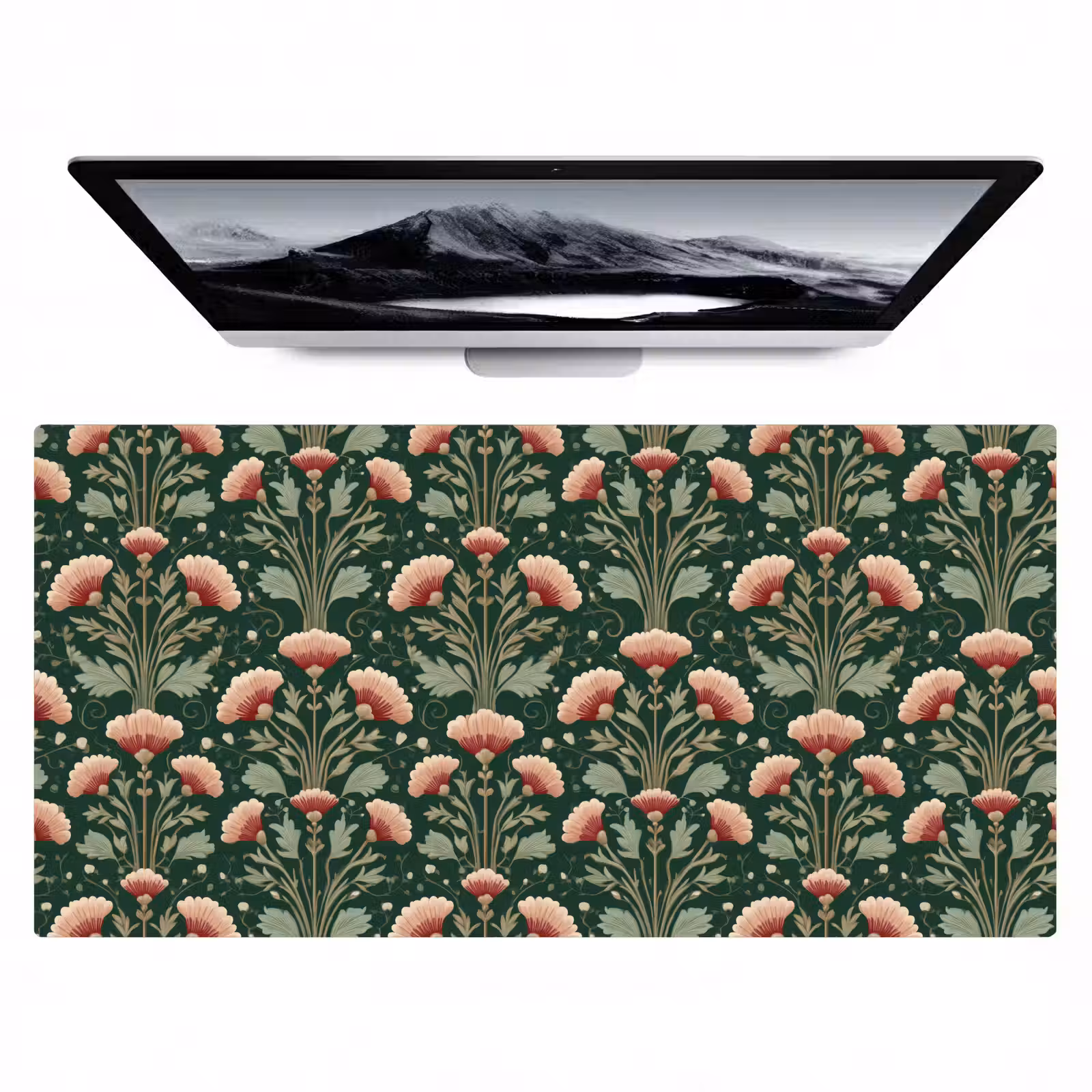 Bureau onderlegger - Patroon - Botanisch - Kleurrijk — 1