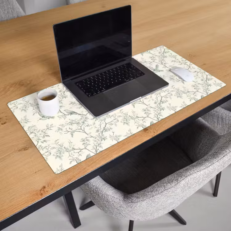 Bureau onderlegger - Klassiek - Vogels - Groen — 3