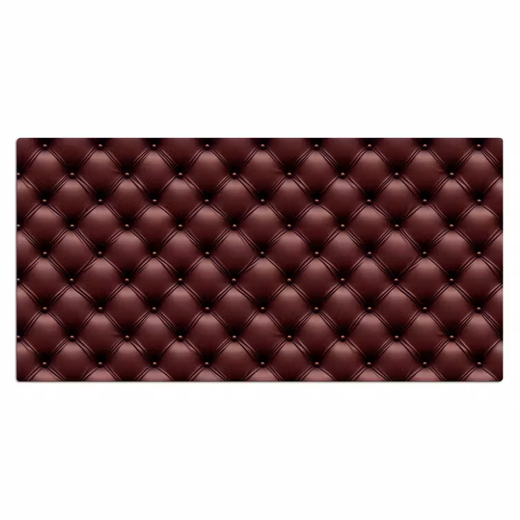 Bureau onderlegger - Leer - Patroon - Bordeaux — 2