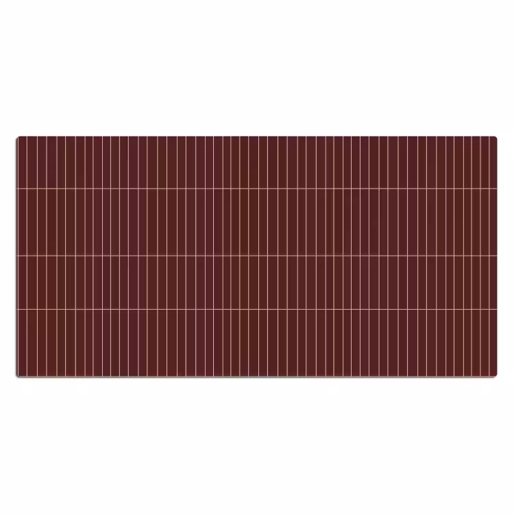 Bureau onderlegger - Lijnen - Patroon - Bordeaux — 2