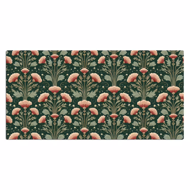 Bureau onderlegger - Patroon - Botanisch - Kleurrijk — 2