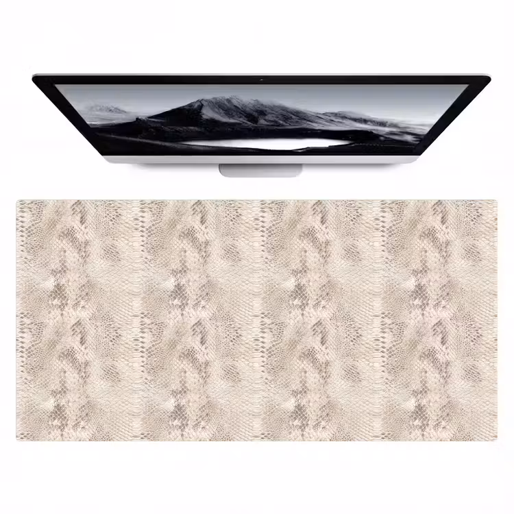 Bureau onderlegger - Slang - Patroon - Beige — 1