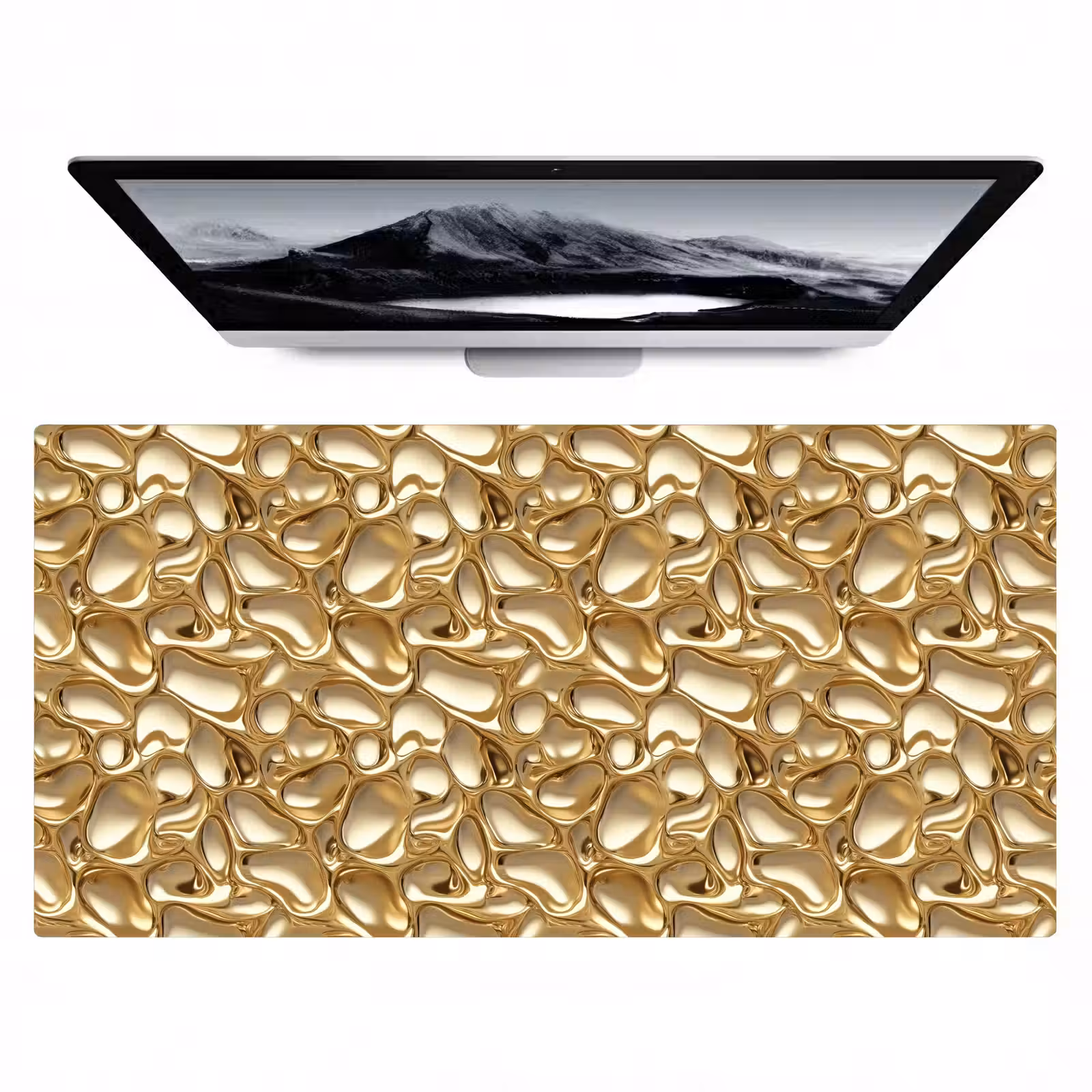 Bureau onderlegger - Abstract - Modern - Goud — 1