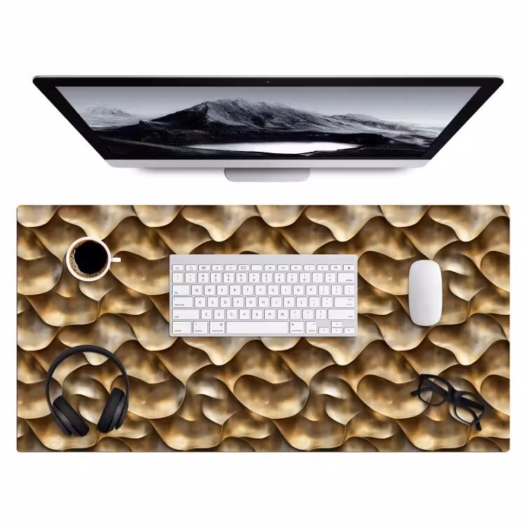 Bureau onderlegger - Abstract - Antiek - Goud — 4