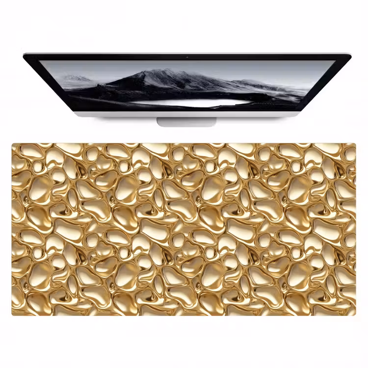 Bureau onderlegger - Abstract - Modern - Goud — 1