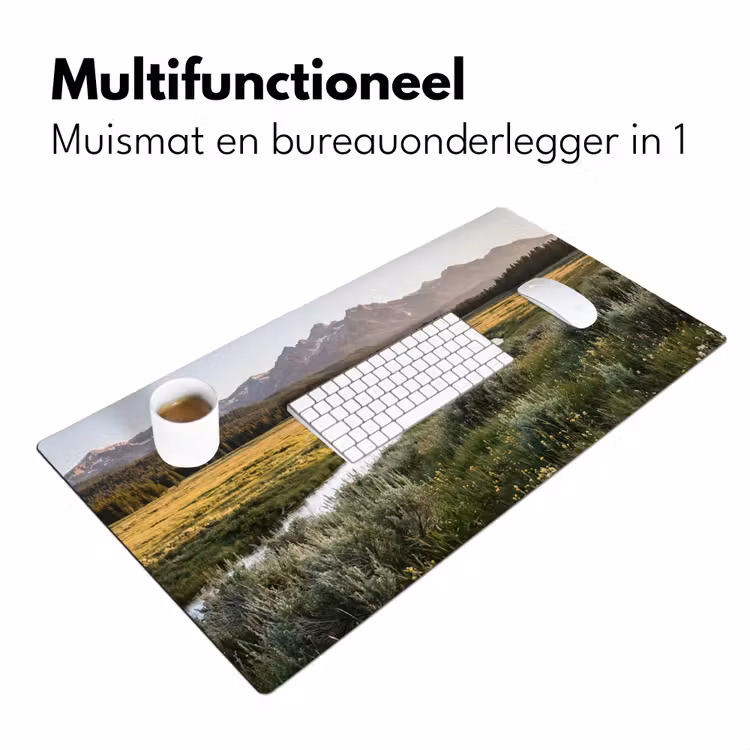 Bureau onderlegger - Berglandschap - Rivier - Bos — 7