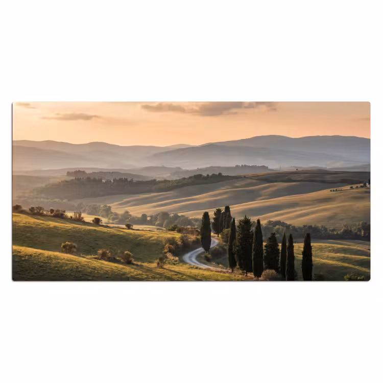 Bureau onderlegger - Toscaans - Landschap - Heuvels — 2