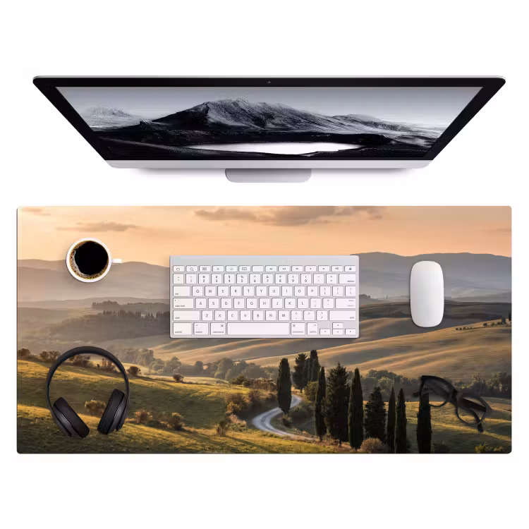 Bureau onderlegger - Toscaans - Landschap - Heuvels — 4