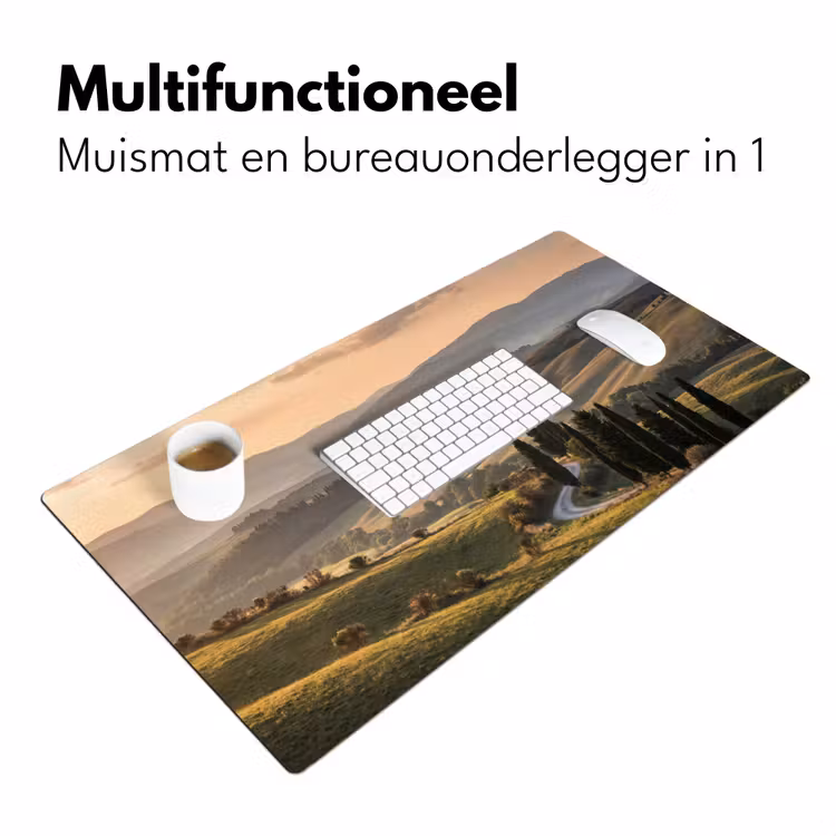 Bureau onderlegger - Toscaans - Landschap - Heuvels — 7