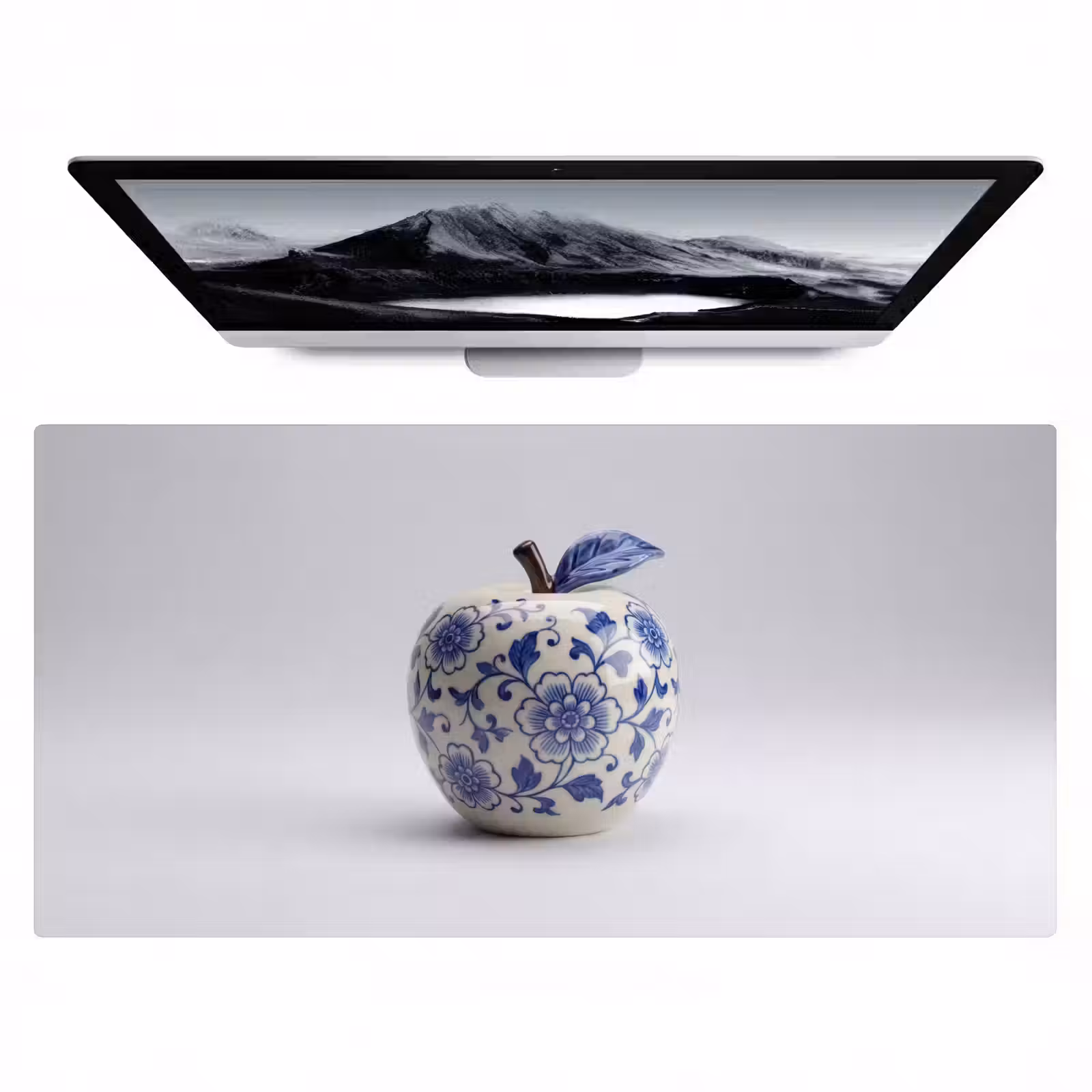 Bureau onderlegger - Appel - Blauw - Klassiek — 1