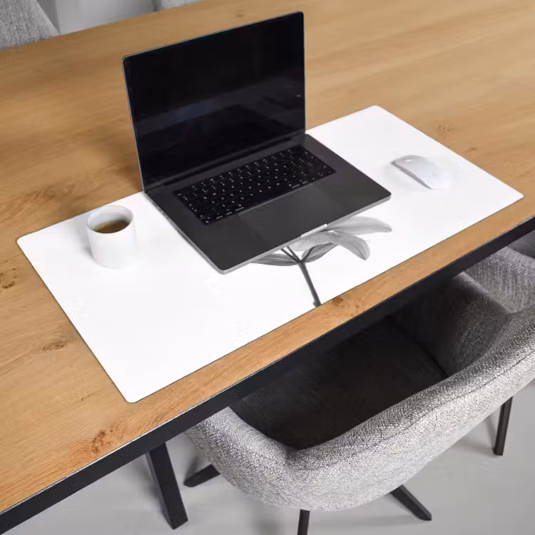 Bureau onderlegger - Lelies - Elegant - Zwart - Wit — 3