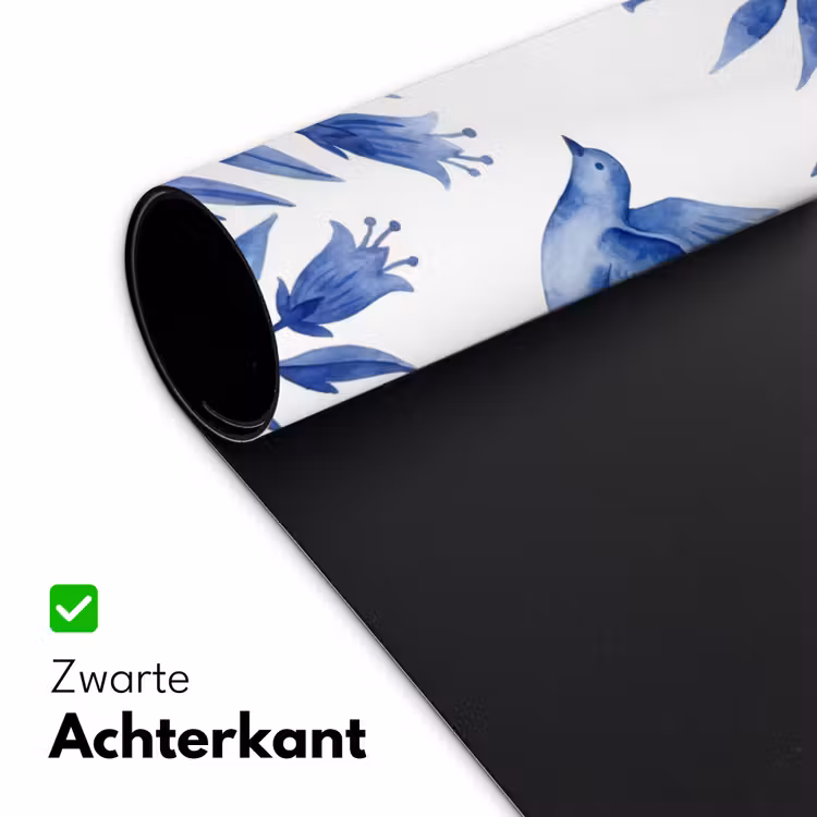 Bureau onderlegger - Modern - Vogels - Delfts - Blauw — 5