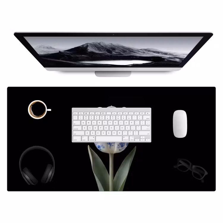 Bureau onderlegger - Tulp - Patroon - Blauw — 4