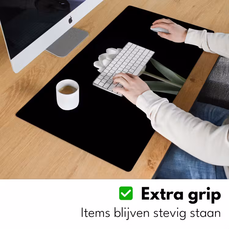 Bureau onderlegger - Tulp - Patroon - Blauw — 6