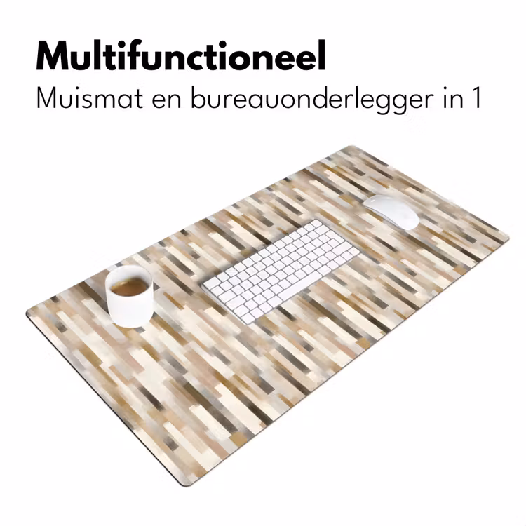 Bureau onderlegger - Abstract - Patroon - Kwaststreken — 7