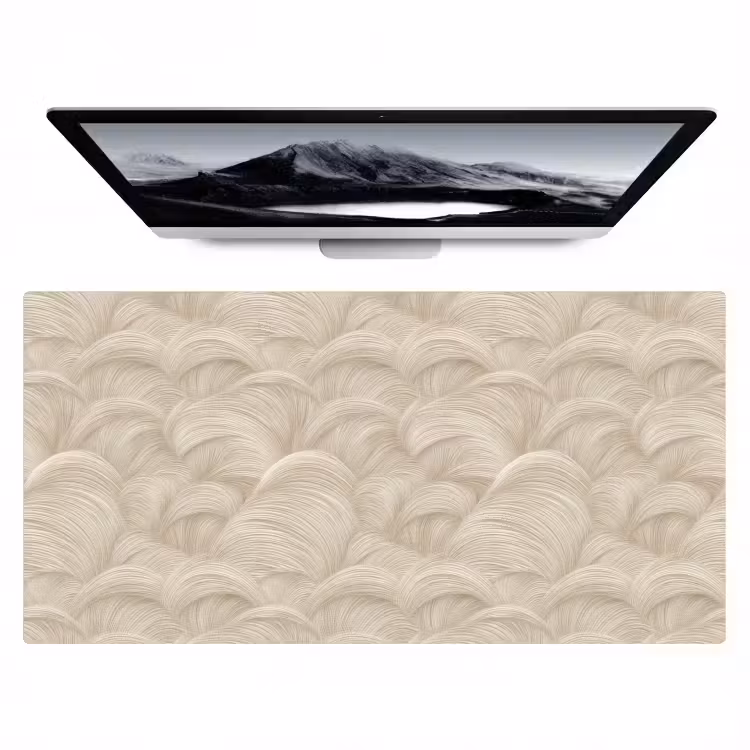 Bureau onderlegger - Bogen - Patroon - Beige — 1