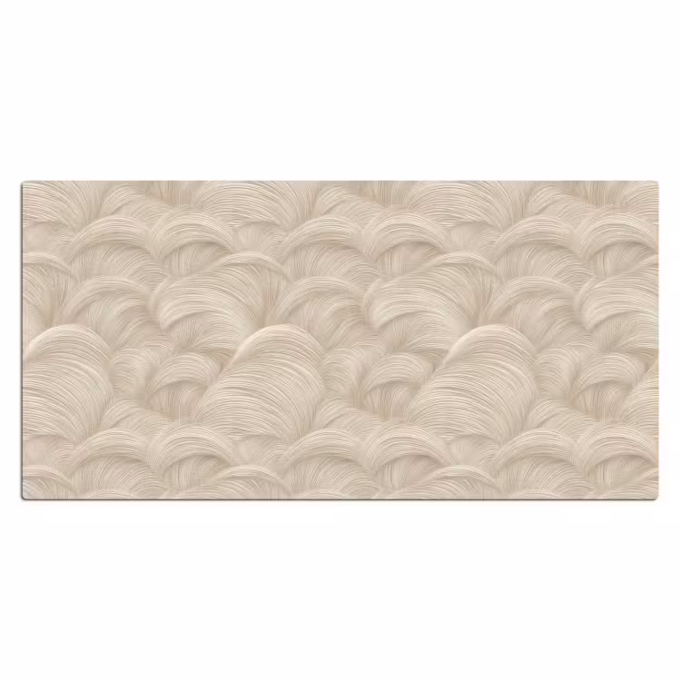 Bureau onderlegger - Bogen - Patroon - Beige — 2