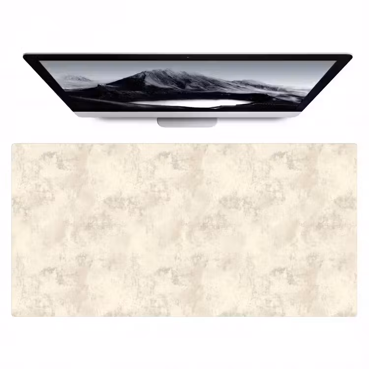 Bureau onderlegger - Patroon - Organisch - Beige — 1