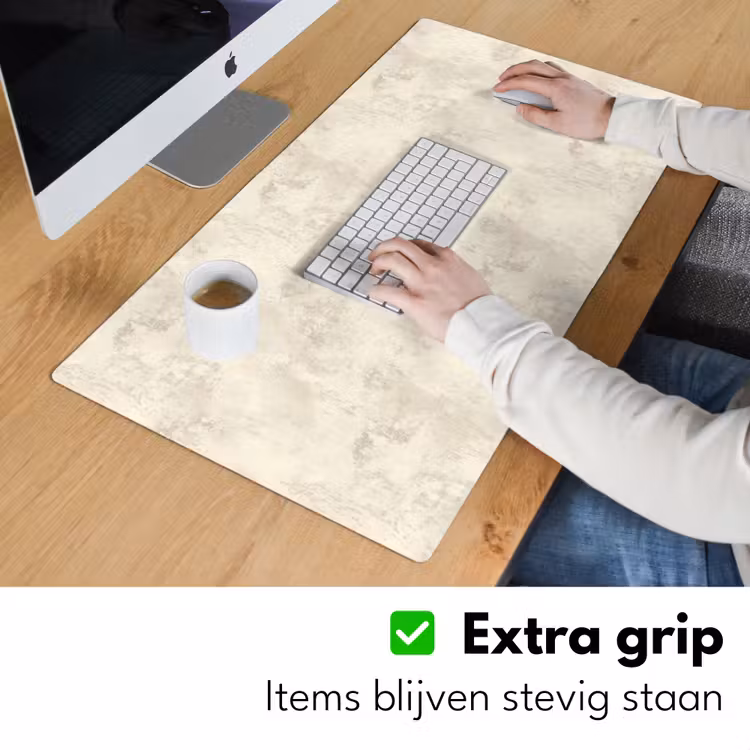 Bureau onderlegger - Patroon - Organisch - Beige — 6