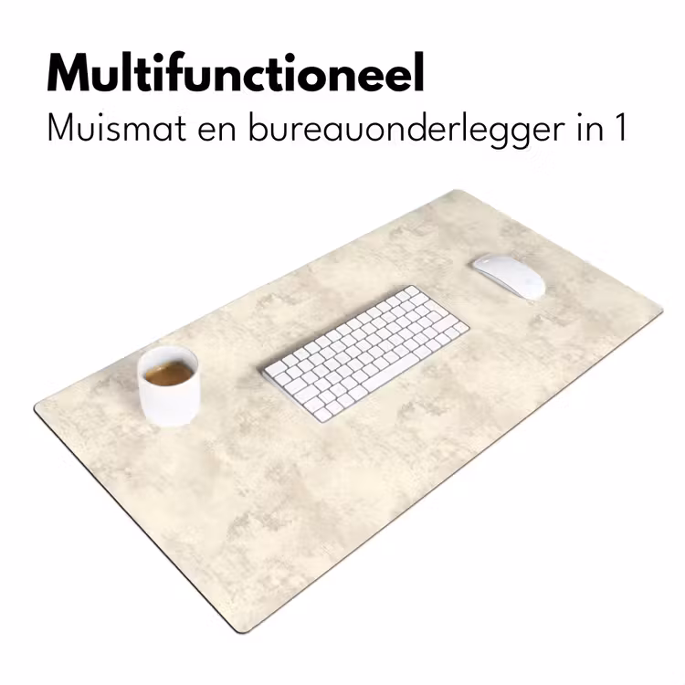 Bureau onderlegger - Patroon - Organisch - Beige — 7