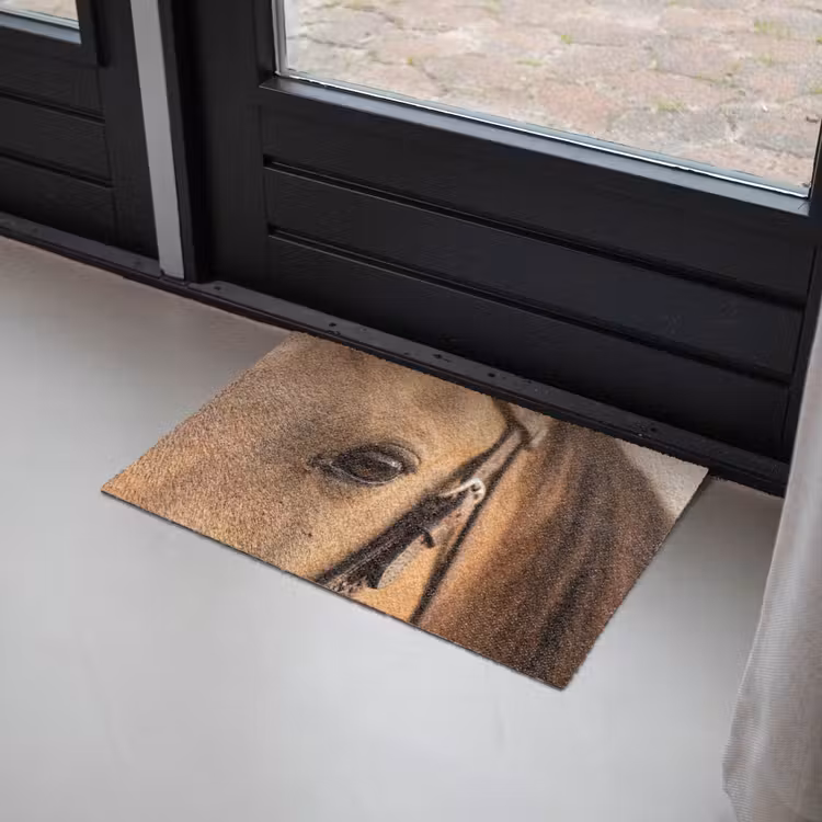 Deurmat - Paard - Oog - Bruin — 2