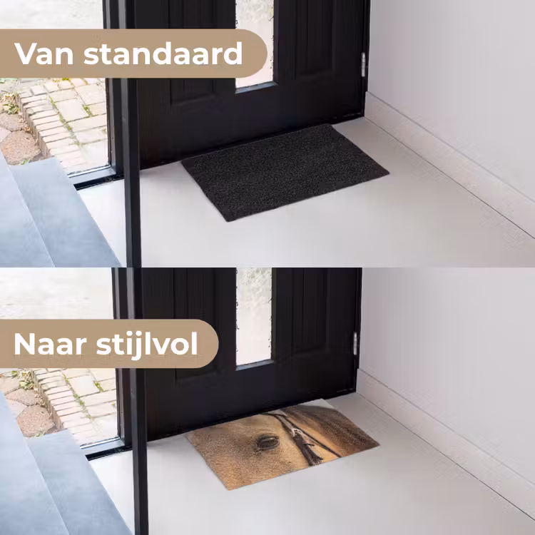 Deurmat - Paard - Oog - Bruin — 3