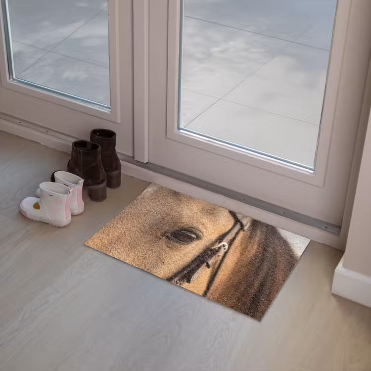 Deurmat - Paard - Oog - Bruin — 8