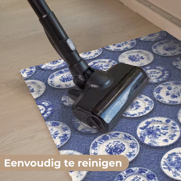 Deurmat - Borden - Floraal - Blauw — 9