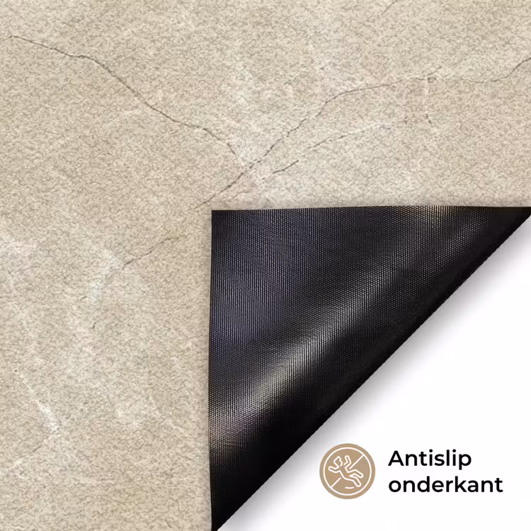 Deurmat - Lichtbeige - Marmer - Diffusie adering — 6
