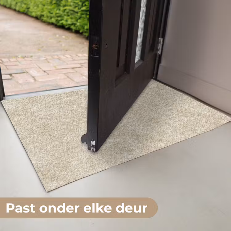 Deurmat - Lichtbeige - Marmer - Diffusie adering — 7