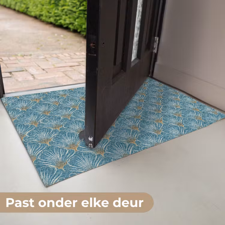Deurmat - Symmetrisch - Patroon - Blauw — 7