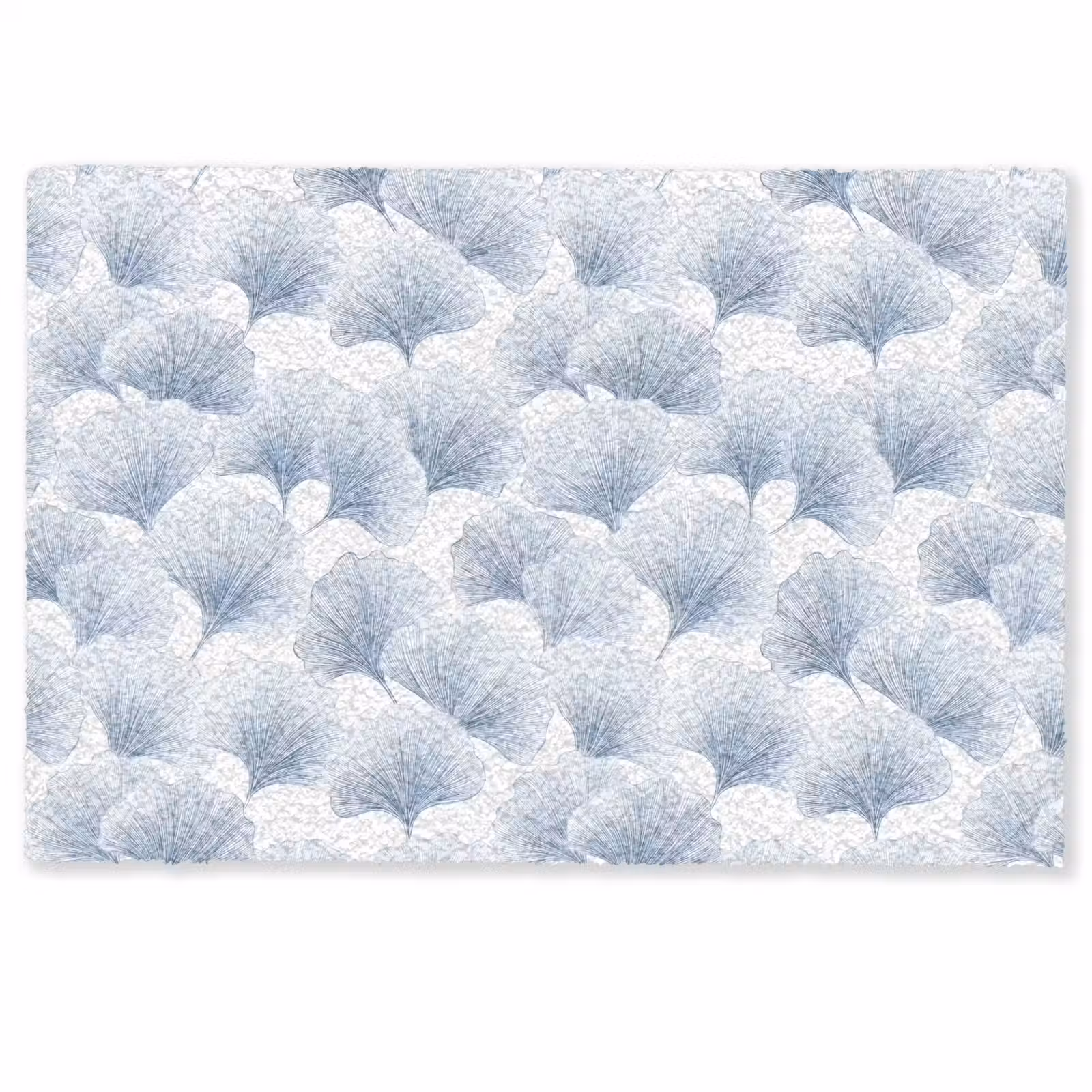 Deurmat - Waaier - Modern - Blauw — 1